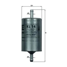 Yakıt Filtresi - Alfa Romeo 164, 75, 1310, Panda, Punto, Tipo, Cinquecento, Regata, Argenta, Elba, Premio, Egea - Mahle-kl14