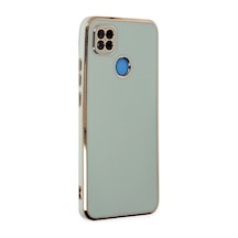 Xiaomi Redmi 9c Uyumlu Kılıf Volet Silikon - Açık Yeşil