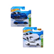 Porsche Taycan Turbo S - 2 Li Set Lacivert-beyaz Karışık Renkler Ve Modeller