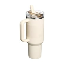 The Protour Flip Straw Tumbler 1.18l / 40oz Bej Suluk 10-12486-099 Açık Gri
