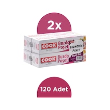 Cook Buzdolabı Poşeti 3+1 Büyük Boy 30x45 CM Ekonomik 2'li Paket