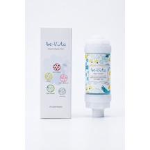 Baby Powder C Vitaminli Aromatik Duş Filtresi - Saç Dökülme Karşıtı, Cilt Besleyici Klor Ve Kireç Arıtıcı Duş Filtresi 150gr Saydam