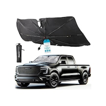 Araba Ön Camı Güneş Şemsiyesi - Katlanabilir Kılıf Ön Cam İçin Uv Bloğu, Suv, Kamyon Ve Sedan İçin Güneş Ko Genel