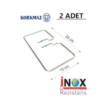 Korkmaz Uyumlu Marka Tost Makinası Rezistansı 220 V 850 Watt