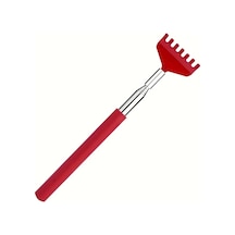 Cordial Kırmızı Metal Telekopik Sırt Kaşıyıcı - Yetişkinler İçin Hediye Ve Masaj Aleti Kırmızı