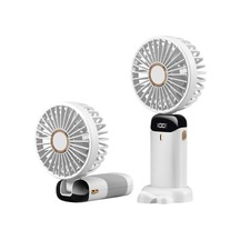 Dijital Ekran Usb El Fanı Mini Taşınabilir Katlanır Küçük Fan2