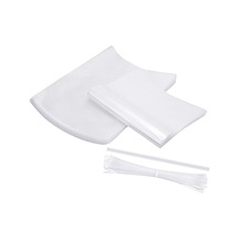 Suntek 100 Adet Şeffaf Kümes Hayvanı Shrink Torbası Çok Temizlemek