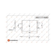 Klima Radyatörü - Fiat Siena, Strada, Palio - Eurorepar-1682222880