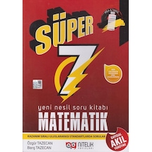 Nitelik 7 Süper Matematik Nitelik Yayınları Komisyon