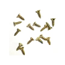 Klips, Menteşe, Ayak, Ağaç, Sunta Vidası 2,2x7,5mm - Sarı 100 Adet 0-8