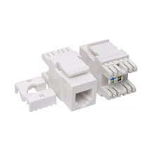CAT 3 DATA SOKETI RJ11  TELEFON KONNEKTÖRÜ KEYSTONE 5 ADET