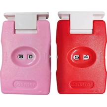 2 Adet Mini Tığ İşi Dikiş Sayacı Örgü Dikiş Sırası Sayacı Manuel Örgü Dikiş Sırası Tığ İşi Sayacı Kazak İğnesi Örgü Aleti Dıy