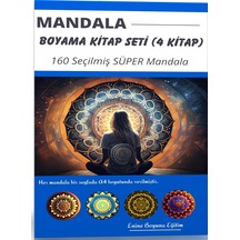Mandala Boyama Kitap Seti 4 Kitap