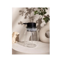 Buççin Online Mağaza 650ml Cam Şişe Sabunluk Cam Şeffaf Çok Renkli