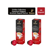 Tchibo Cafissimo Espresso Elegant Aroma Kapsül Kahve 2 x 10 Kapsül