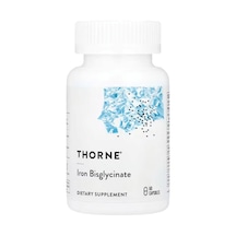 Thorne Iron Bisglycinate 60 Capsules 25 Mg Per Capsule .usa.