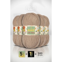 Elit Baby - 6792 Ten - 5'li Paket - 100gr/250m - Bebek İpi - Anti Pilling Tüylenmez İp