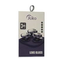 İphone 15 Pro Max Pvd Metal Kamera Lens - Gümüş