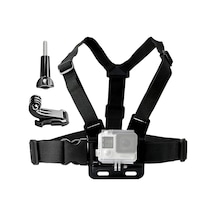 Vvhooy Chest Harness Mount Adjustable Camera Chest Strap With J Hook Compatible With Gopro Hero 13 12 11 10 9 8 7, Akaso Ek7000 Brave 4, Dragon Touch, Vemont, Wolfang,remali Action Camera Siyah