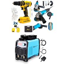 Dynamic Tech Dt-323 Kaynak + Akülü Matkap + Taşlama Spiral