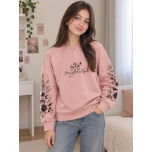 Papatyatrend Kız Çocuk Sweat Gülkurusu