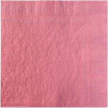 Servis Peçete Pembe 33x33 Cm - 20 Adet