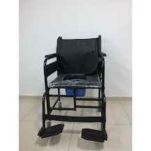 Turmed Klozetli Katlanabilir Tekerlekli Sandalye