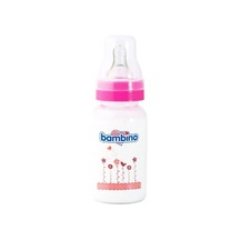 Bambino Natural PP Biberon 150 ML Pembe