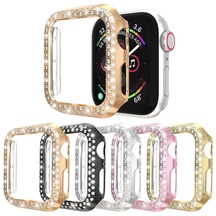 iOS Uyumlu Watch 5 40Mm Ile Sert Çerçeve Diamond Kapak