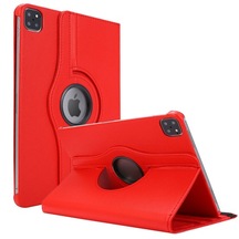 Microsonic iPad Uyumlu Pro 11 Uyumlu'' 2021 3. Nesil Kılıf Deri Kırmızı