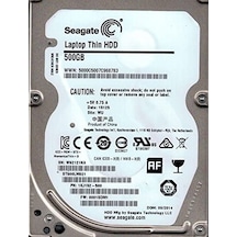 Seagate Laptop Thin ST500LM021 2.5" 500 GB SATA 3 HDD