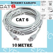 10 Metre Metre Cat6 Internet Kalin Kablo 10