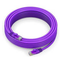 Canovate Cat6a UTP 1M LSZH Purple Patch Cord  Bakır Patch Kablo