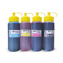 Brother T510 İçin 4 Renk 500Ml Photoink Mürekkep