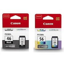 Canon Pg 46 Cl 56 Pixma E404/E414/E464/E484 Siyah Renkli Kartuş