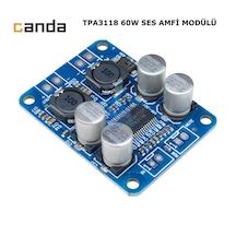 Tpa3118 Ses Amfi Modülü 60W Dc 8-24V Mono Devre