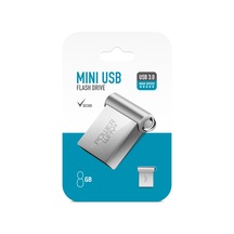 Powerway Mini 8 GB USB 3.0 Metal Flash Bellek