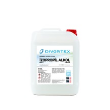 Divortex Ipa Izopropil Alkol C3H70H % 99.9 Saflık 5 Lt. 3.94 Kg
