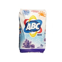 ABC Matik Toz Çamaşır Deterjanı Lavanta Tazeliği 8 KG