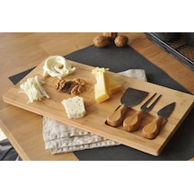 Finehome Otani Bambu Peynir Seti 4Lü