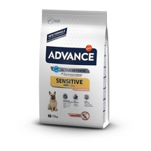 Advance Dog Mini Sensitive Somonlu Küçük Irk Yetişkin Köpek Maması 7.5 KG