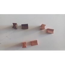 Milan Pimo Plastik Kırlangıç Kahve-1000 Adet