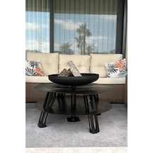 Kombifırsatı Flamecrest Ateş Çukuru Bahçe Şöminesi