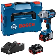 Bosch Gds 18V-450 PC Tork Hafızalı 4.0Ah Çift Akülü Darbeli Somun Sıkma - 06019K4102
