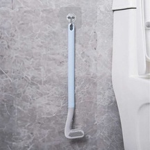 Porsima 1445 Mavi Silikon Banyo Tuvalet Klozet Temizleme Fırçası