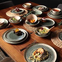 Keramika Maya Yemek Takımı 24 Parça 6 Kişilik  20788-20790