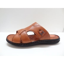 Büyük Numara Erkek Terlik Ct4389 Taba