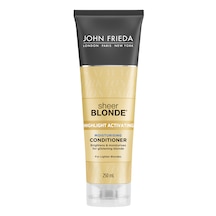 John Frieda Sheer Blonde Sarı Saçlar için nemlendirici Saç Kremi 250 ML