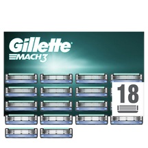 Gillette Mach 3 Yedek Tıraş Bıçağı 18'li