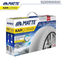 155/65/14 Small Size 58 Matte Oto Kar Çorabı Super X